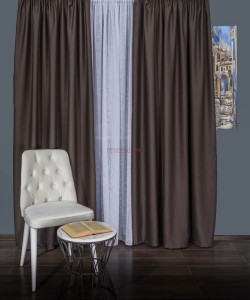 Draperie uni venge