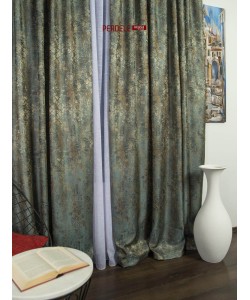 Draperii stofa bleu,bej