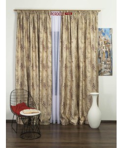 Draperii stofa crem,auriu,grena