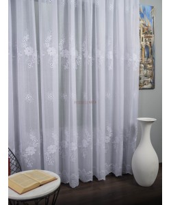 Perdea cristal alb