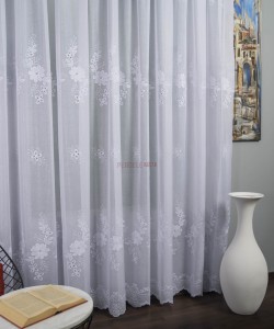 Perdea cristal alb