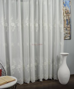 Perdea cristal ivoire