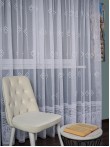 Perdea de pascani alba