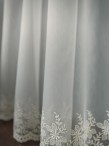 Perdea tulle brodat ivoire