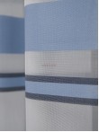 Perdea tulle dungi bleu