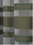 Perdea tulle dungi verde