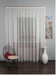 Perdea tulle, ivoire/roz
