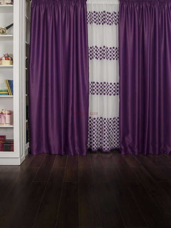 Set perdea si draperie Ecaterina