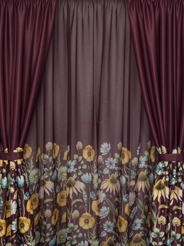 Set perdea si draperie Florina