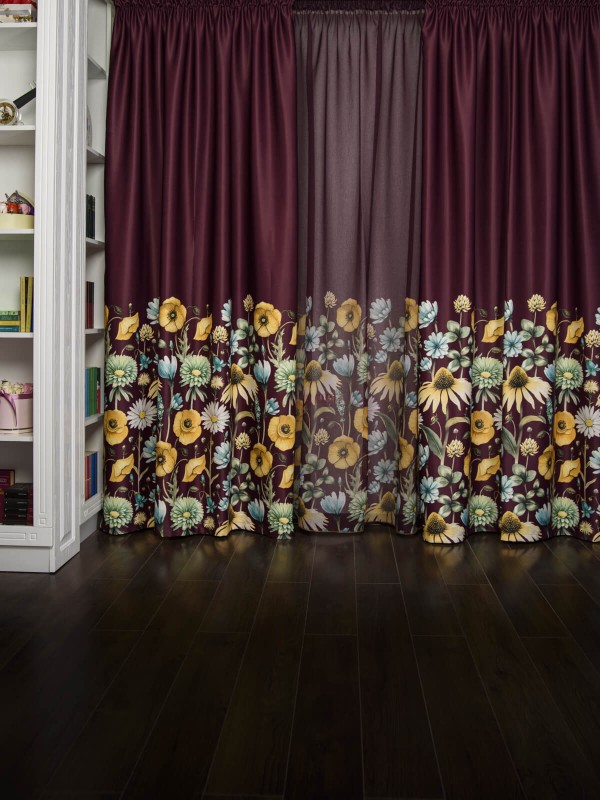 Set perdea si draperie Florina