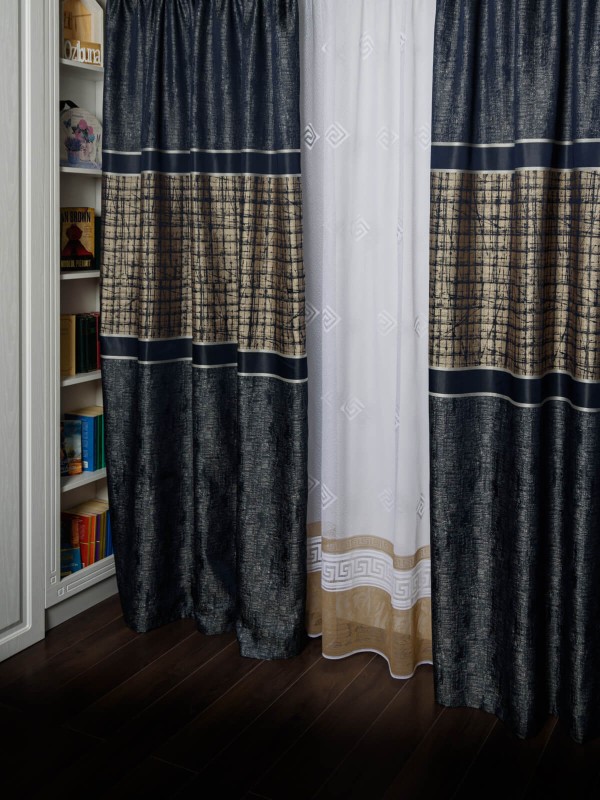 Set perdea si draperie Iris