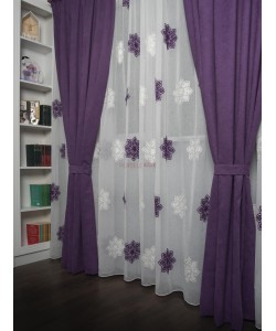 Set perdea si draperie Mirabela